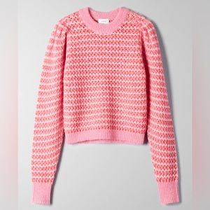 NWOT - Aritzia Wilfred Nessa Sweater - Alpaca Merino Wool Blend, made in Italy.